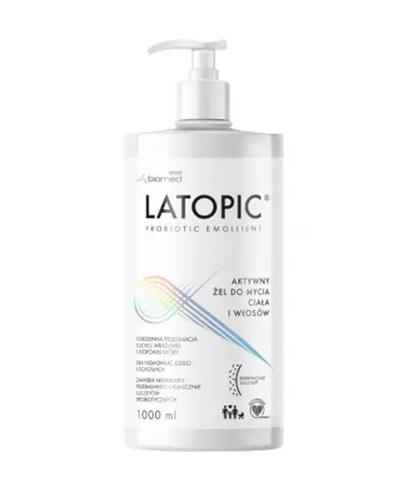 Latopic, żel do mycia ciała i włosów, 1000 ml zdjęcie
