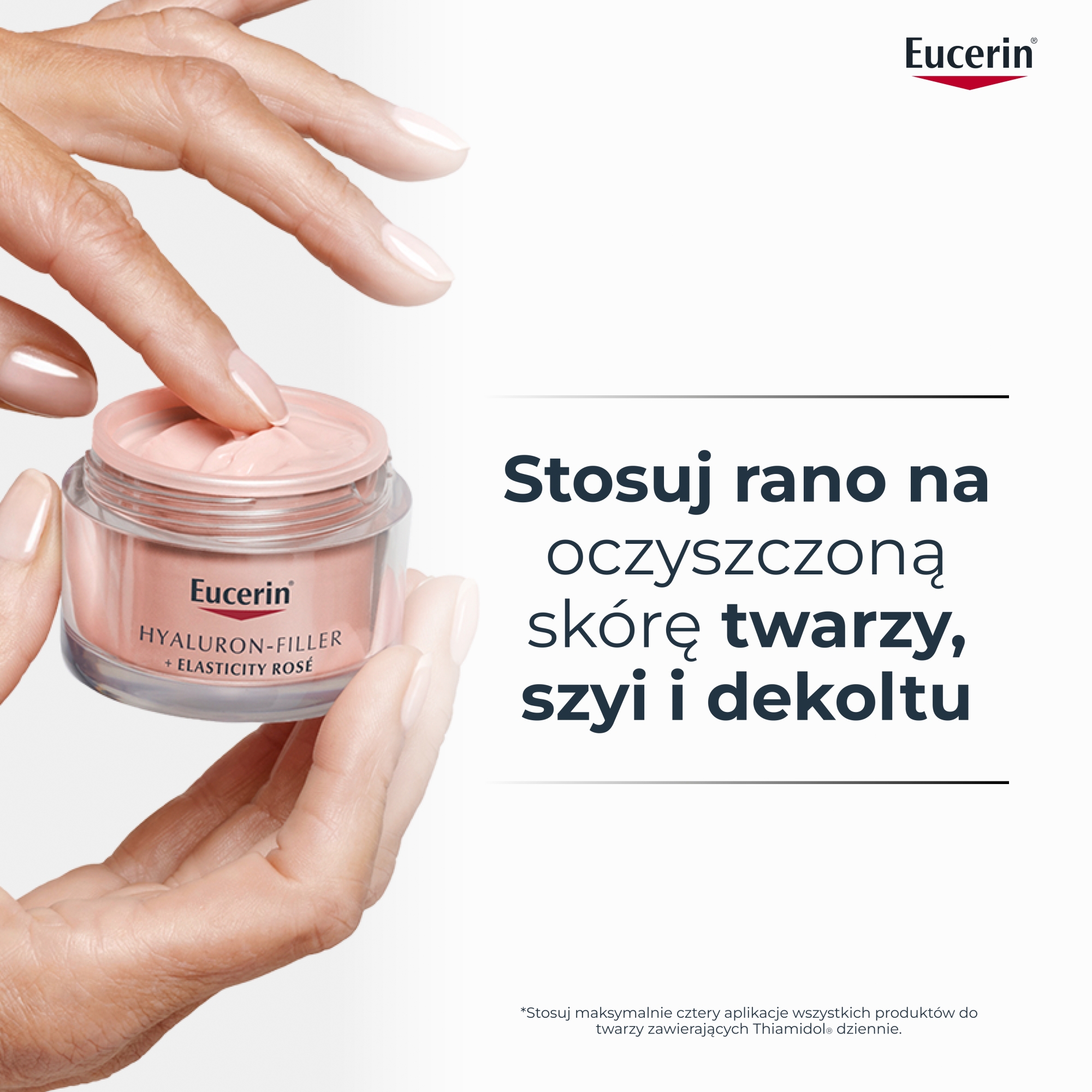 Eucerin Hyaluron-Filler + Elasticity Różany Krem anti-age na dzień SPF 30, 50 ml