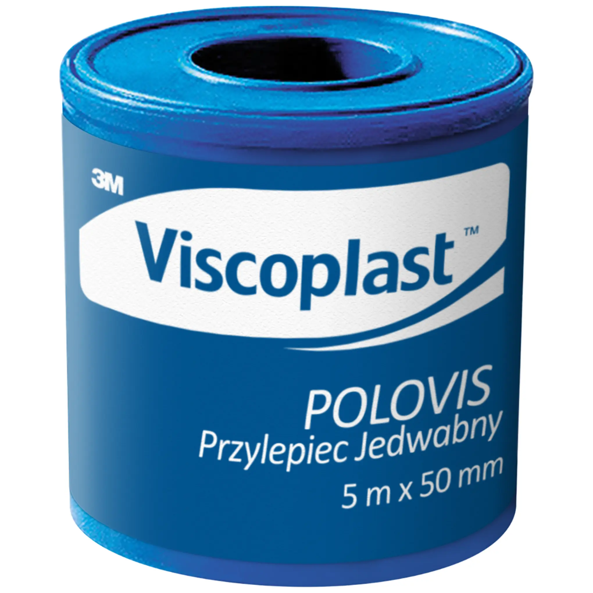Viscoplast Polovis przylepiec jedwabny 5m x 50mm 1 sztuka zdjęcie