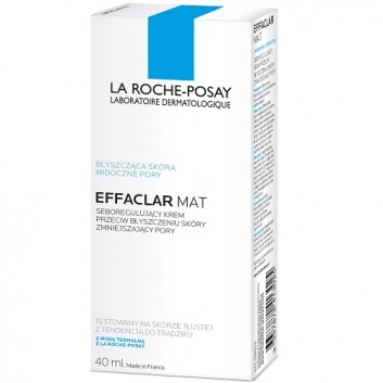 La Roche Posay Effaclar Mat krem nawilżający przeciw błyszczeniu skóry 40 ml