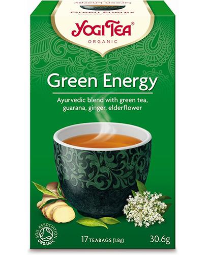 Yogi Tea Organic GREEN ENERGY Zielona energia BIO - 17 sasz. - cena, opinie, właściwości zdjęcie