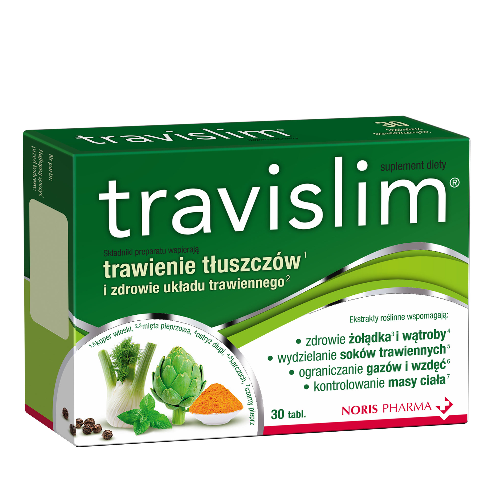 Travislim 30 tabletek zdjęcie