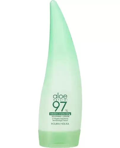 Holika Holika Aloe Natural 97% głęboko nawilżający balsam do twarzy i ciała 240 ml zdjęcie