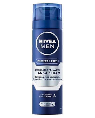 Nivea Men Protect & Care pianka do golenia 200 ml zdjęcie