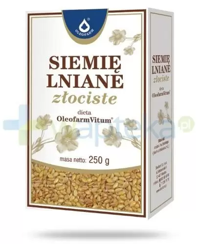Siemię lniane złociste 250 g zdjęcie