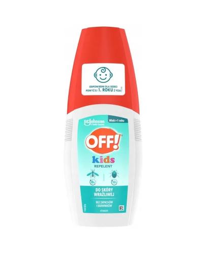 OFF! Kids, Płyn Repelent, przeciwko komarom i kleszczom, dla dzieci od 1. roku życia, 100 ml zdjęcie