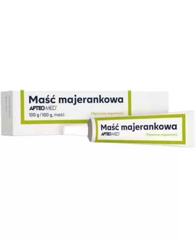 Apteo Med maść majerankowa 1 g/g 10 g zdjęcie