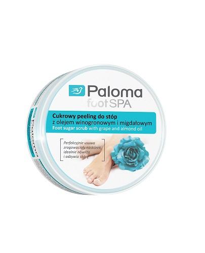 Paloma Foot Spa Cukrowy peeling do stóp z olejem winogronowym i migdałowym - 125 ml zdjęcie