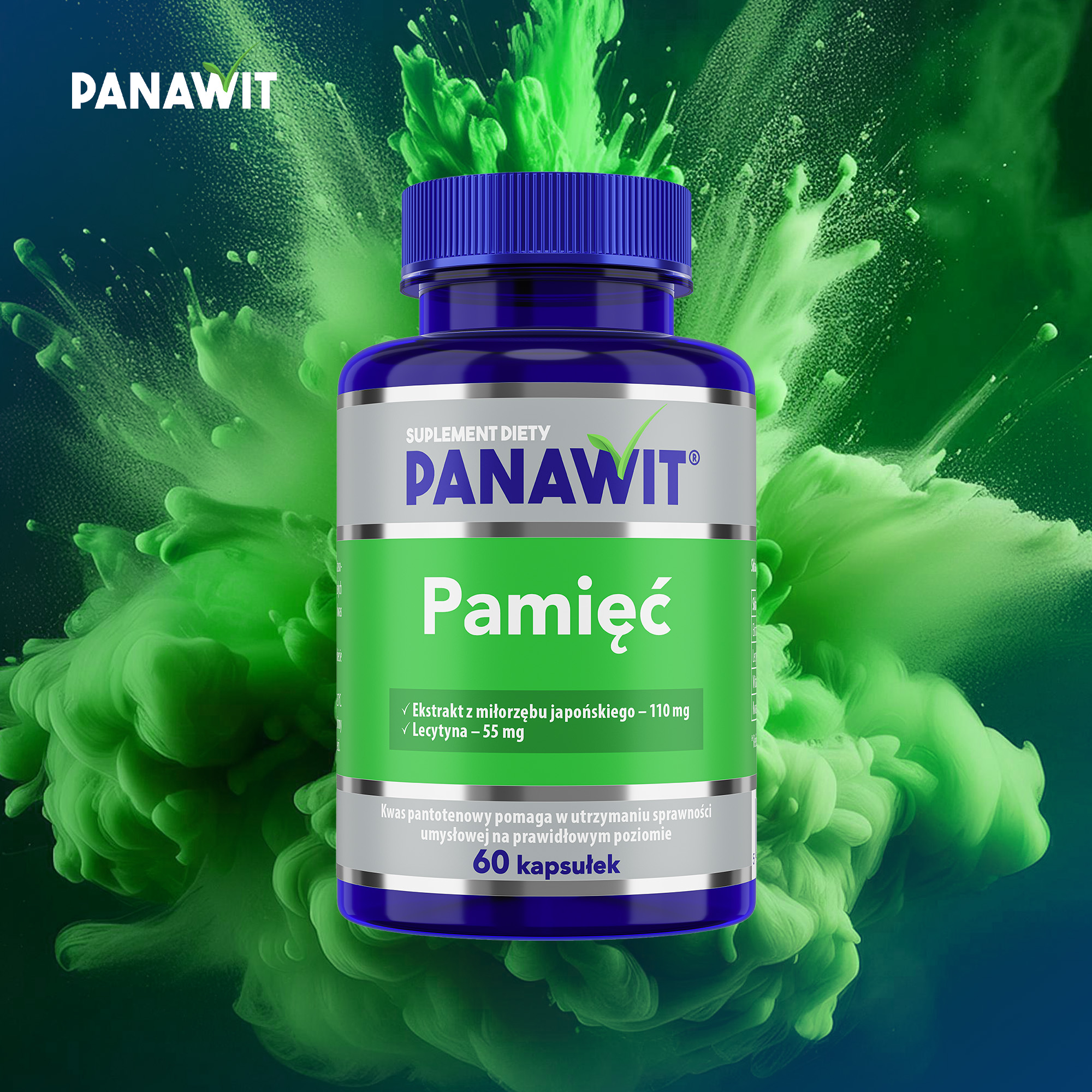 Panawit Pamięć, kapsułki, 60 sztuk