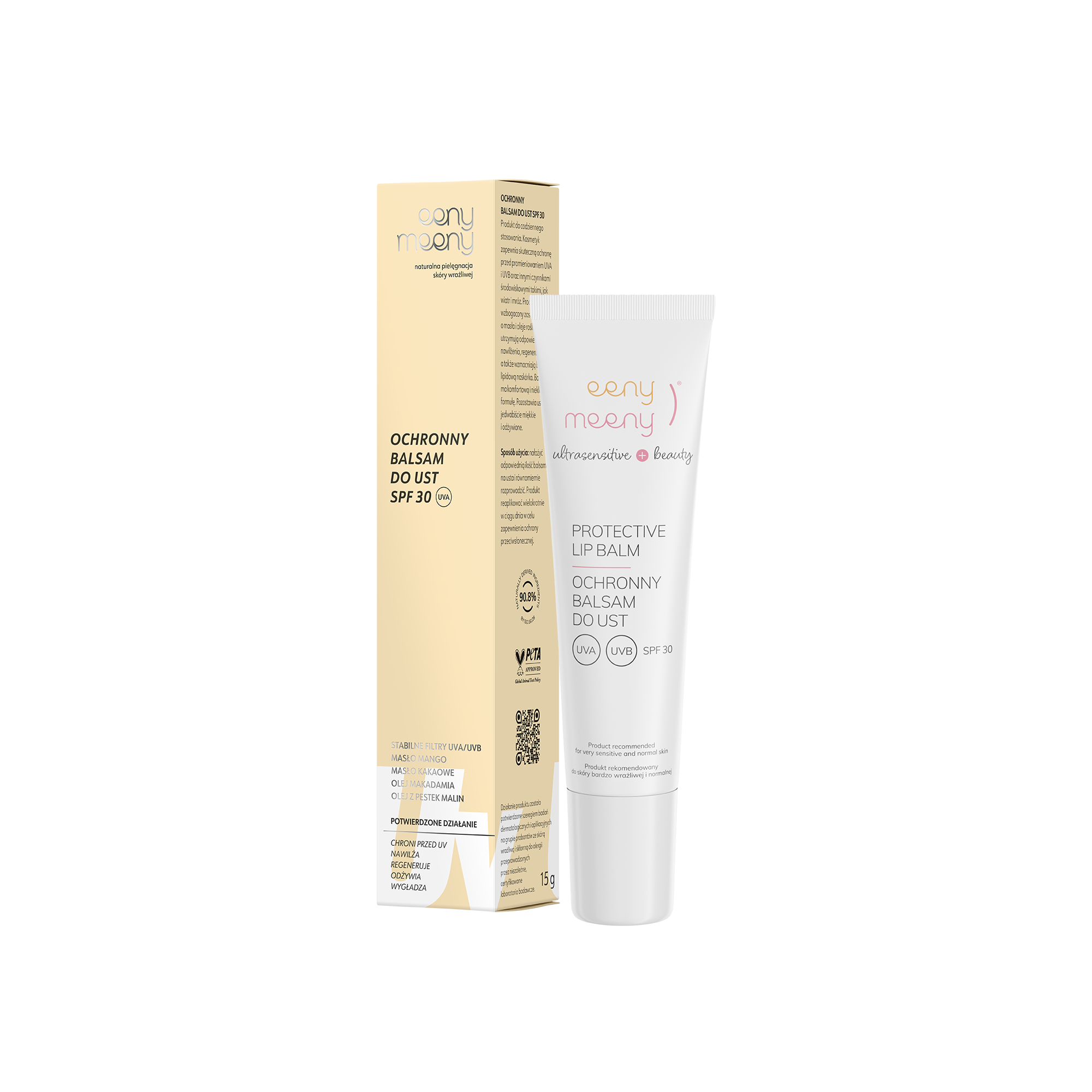 EENY MEENY Ochronny balsam do ust UVA UVB SPF 30, 15 ml zdjęcie