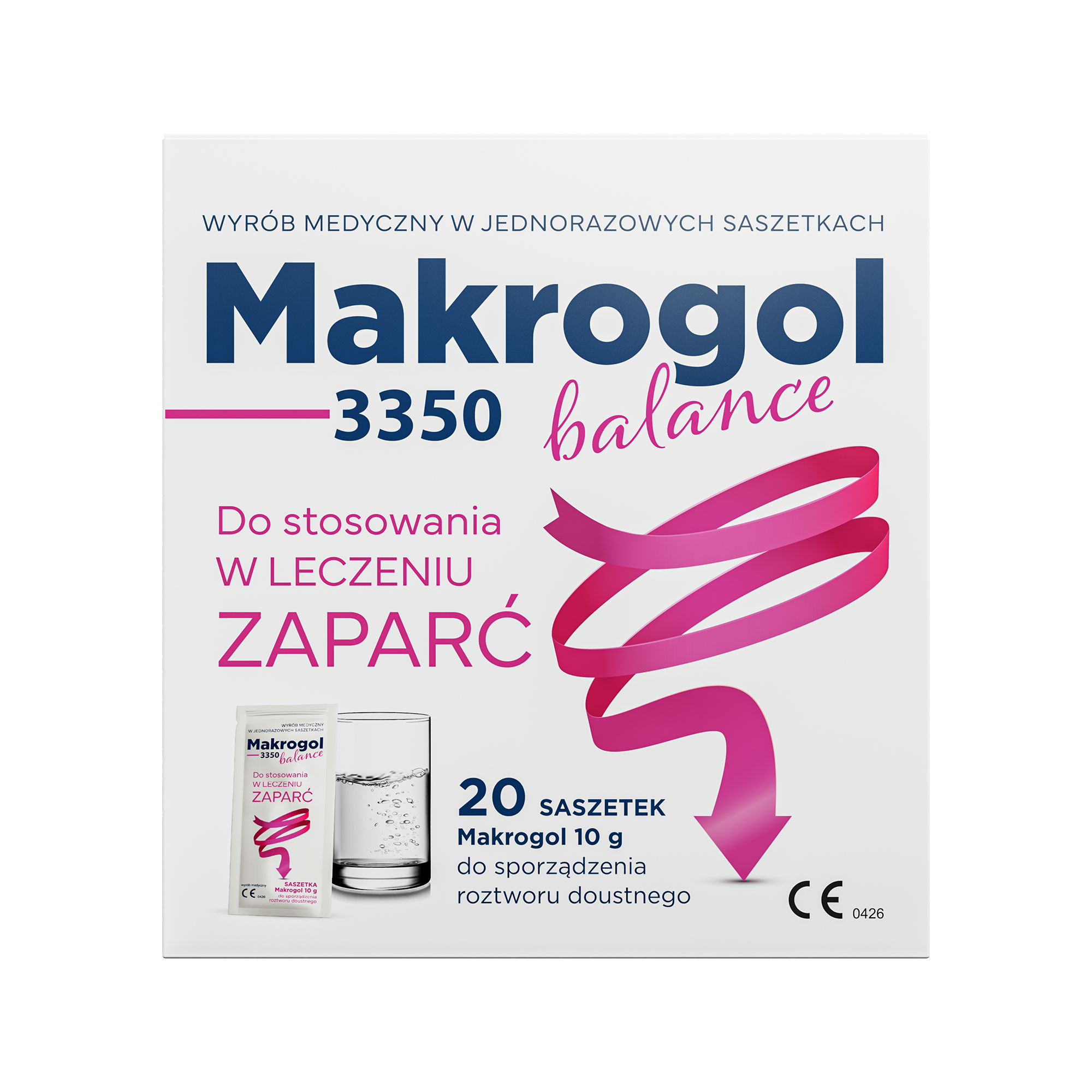 Makrogol 3350 balance, saszetki, 20 sztuk zdjęcie