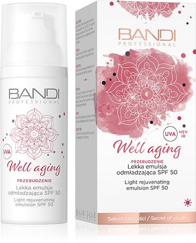 Bandi Well Aging Lekka Emulsja odmładzająca SPF 50, 50 ml, cena, opinie, skład zdjęcie