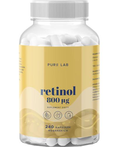 Pure Lab Retinol 800 μg, 240 kapsułek zdjęcie