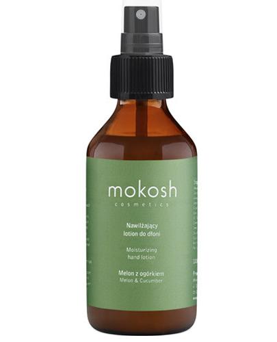 Mokosh Nawilżający lotion do dłoni Melon z ogórkiem - 100 ml - cena, opinie, właściwości zdjęcie