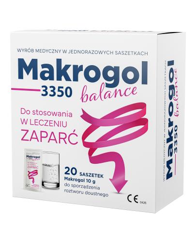 Makrogole 3350 balance, 20 saszetek zdjęcie
