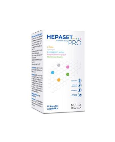 Hepaset Pro, kapsułki, 60 sztuk zdjęcie