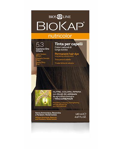 BioKap Nutricolor Farba do włosów 5.3 Jasny Złoty Brąz - 140 ml - cena, opinie, właściwości  zdjęcie