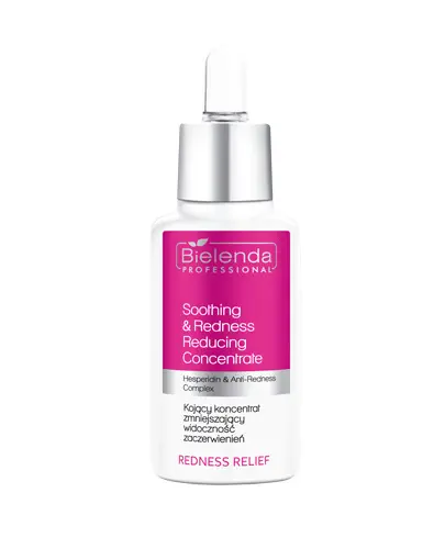 Bielenda Professional, IS REDNESS RELIEF Kojący koncentrat zmniejszający widoczność zaczerwienień, 30ml zdjęcie