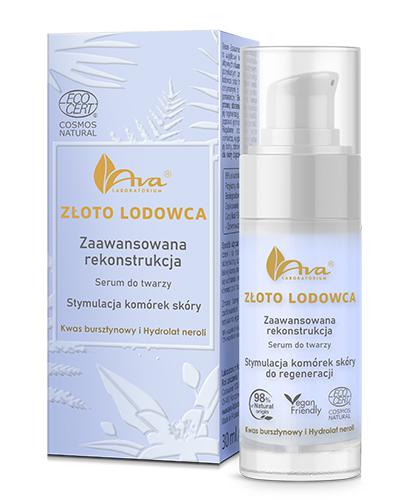 Ava Złoto Lodowca Serum do twarzy, 30 ml cena, opinie, właściwości zdjęcie