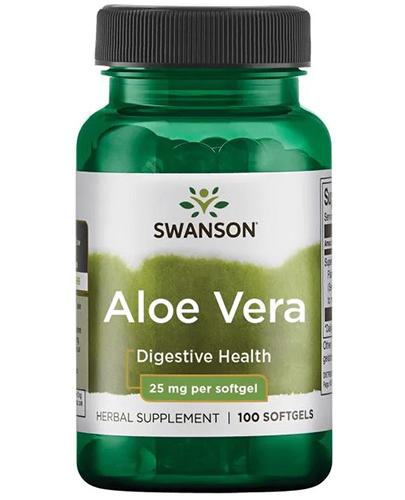 SWANSON Aloe vera 25 mg - 100 kaps.  zdjęcie