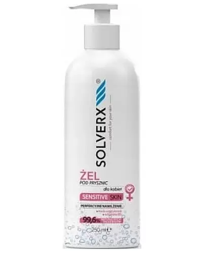 Solverx Sensitive Skin żel pod prysznic dla kobiet 250 ml zdjęcie
