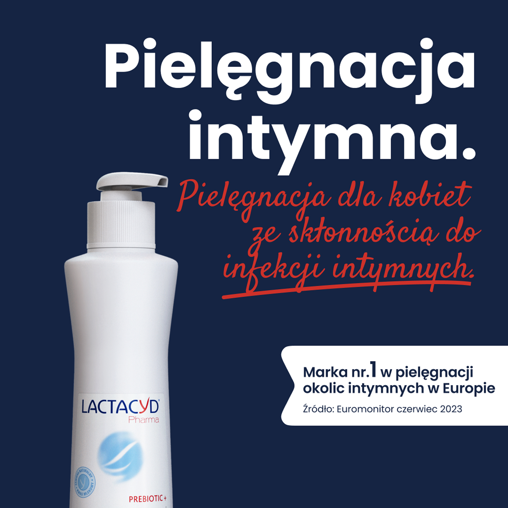 Lactacyd Pharma Prebiotic+, płyn do higieny intymnej, 250 ml