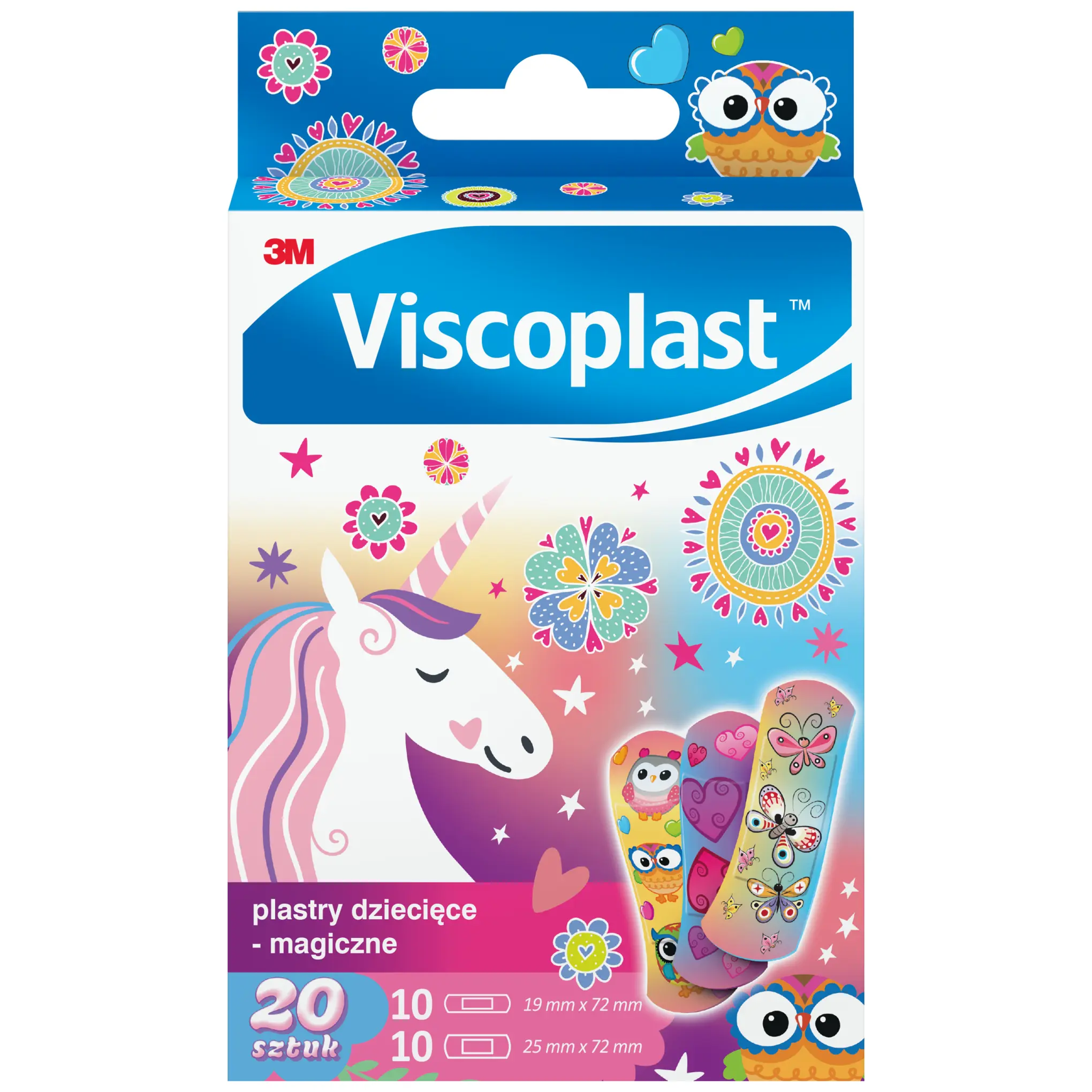 Viscoplast Magiczne Plastry dla dzieci, 20 sztuk zdjęcie