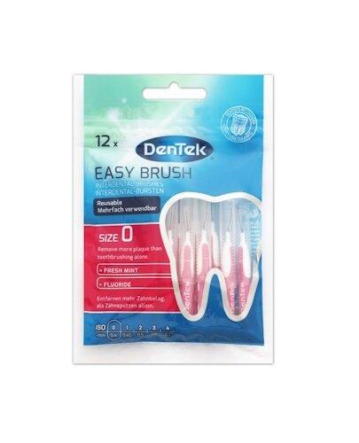 DenTek Szczoteczki międzyzębowe Easy Brush, rozmiar 1 (0, 45mm), 12 sztuk zdjęcie