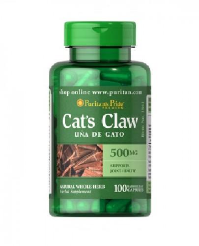 PURITAN'S PRIDE KOCI PAZUR Cat'S Claw - 500 mg 100 kaps. zdjęcie