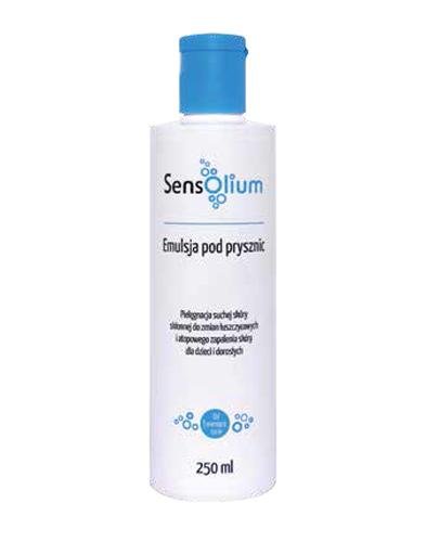 SENSOLIUM Emulsja pod prysznic - 250 ml. Do skóry suchej skłonnej do AZS. zdjęcie
