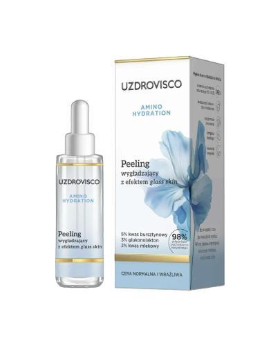 Uzdrovisco Amino Hydration Peeling wygładzający z efektem glass skin, 30 ml zdjęcie