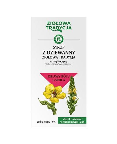 ZIOŁOWA TRADYCJA Syrop z dziewanny, 125 g zdjęcie