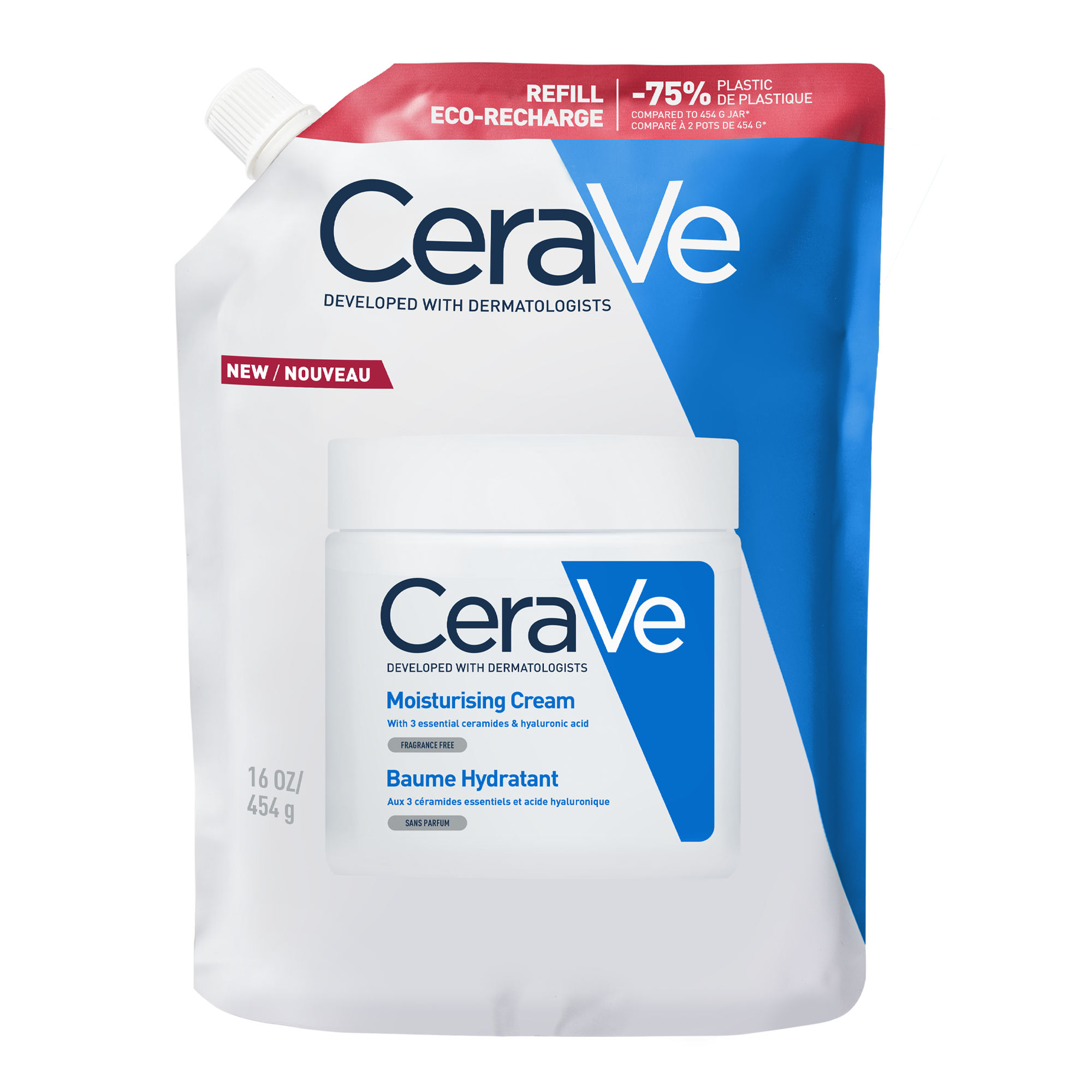 CeraVe Refill Balsam nawilżający, 454 g zdjęcie