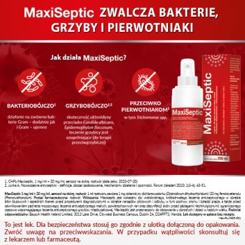 MAXISEPTIC Aerozol na skórę - 250 ml