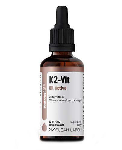 Pharmovit K2-Vit Oil Active, 30 ml, cena, opinie, dawkowanie zdjęcie