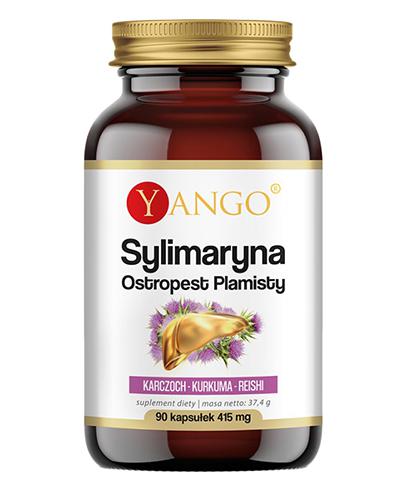 Yango Sylimaryna Ostropest plamisty, na wątrobę, 415 mg, 90 kapsułek zdjęcie