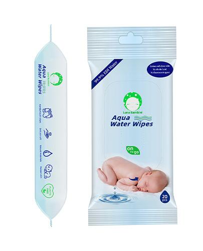Luna Aqua Water Wipes chusteczki wodne 20 sztuk zdjęcie