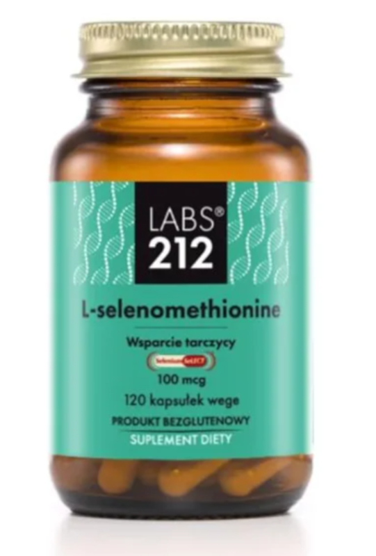 Labs212 L-Selenomethinine, kapsułki, 120 sztuk zdjęcie