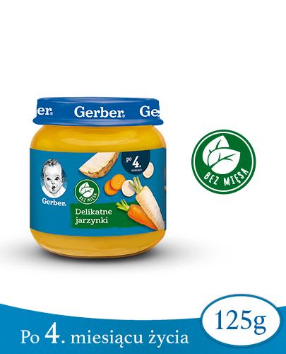 GERBER Obiadek delikatne jarzynki po 4 miesiącu - 125 g zdjęcie