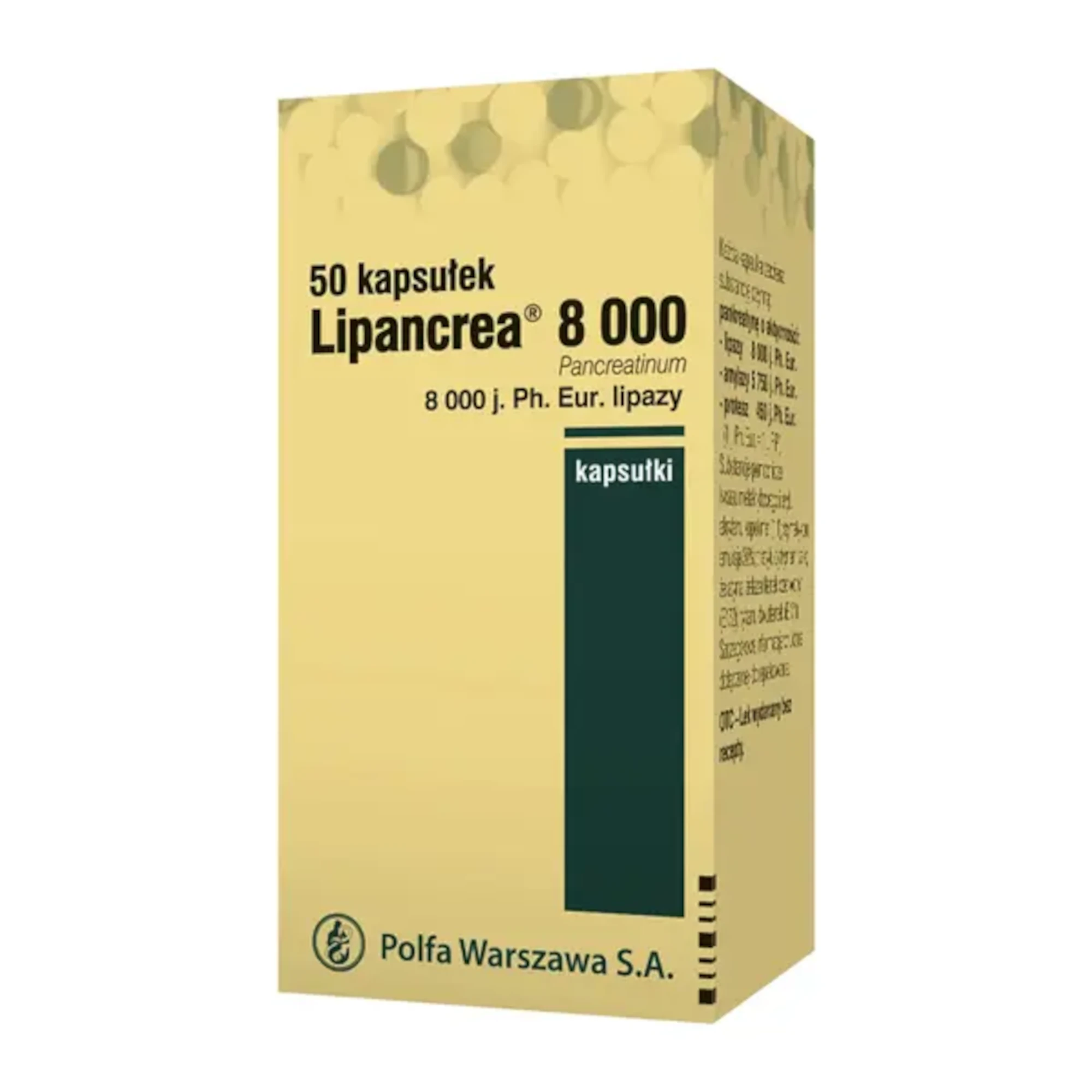 Lipancrea 8000, 50 kapsułek zdjęcie