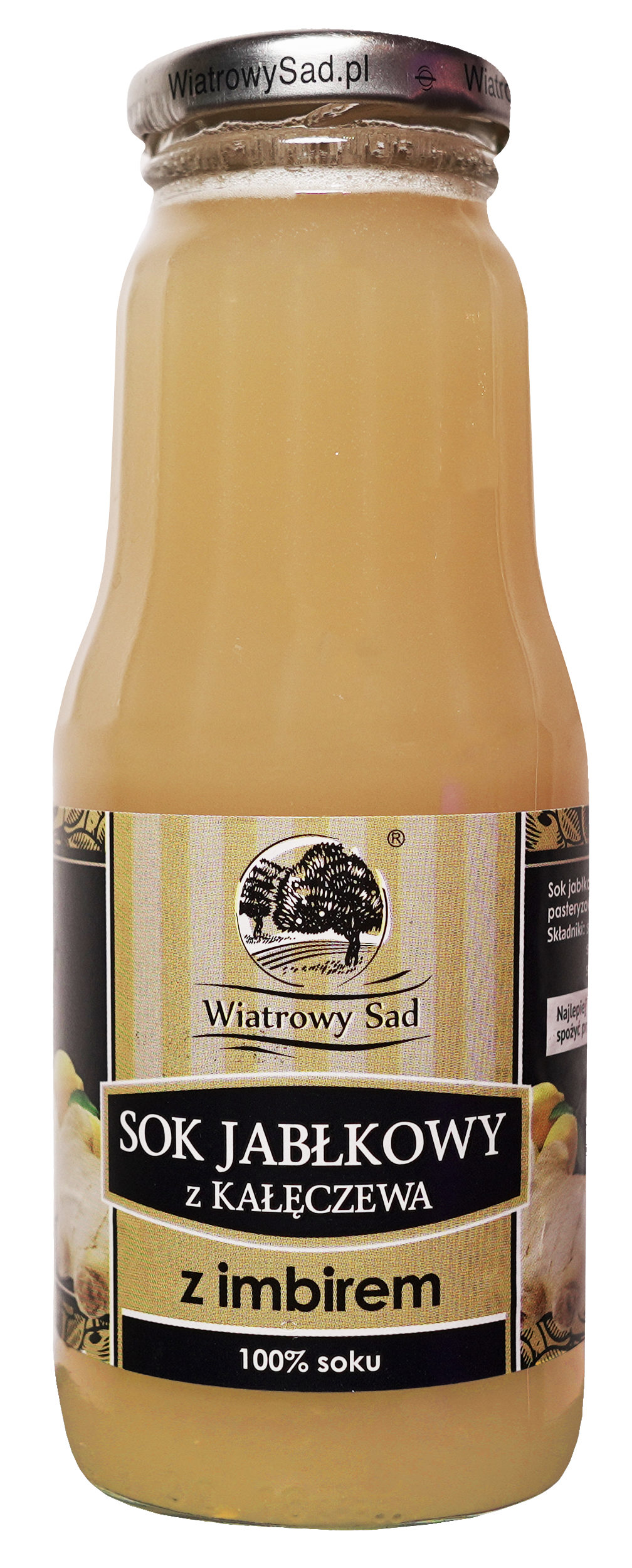 Wiatrowy Sad, Sok jabłkowy z imbirem, 300 ml zdjęcie