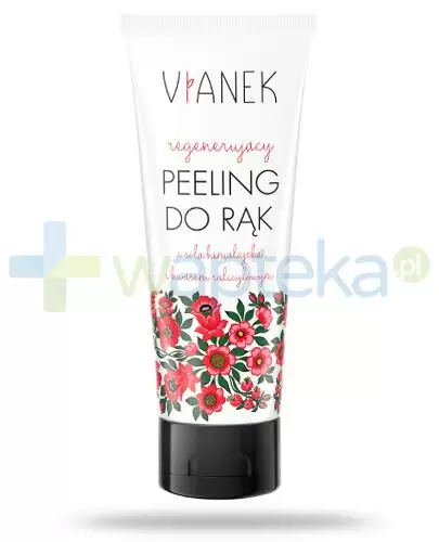 Vianek regenerujący peeling do rąk z solą himalayską i kwasem salicylowym 75 ml  zdjęcie