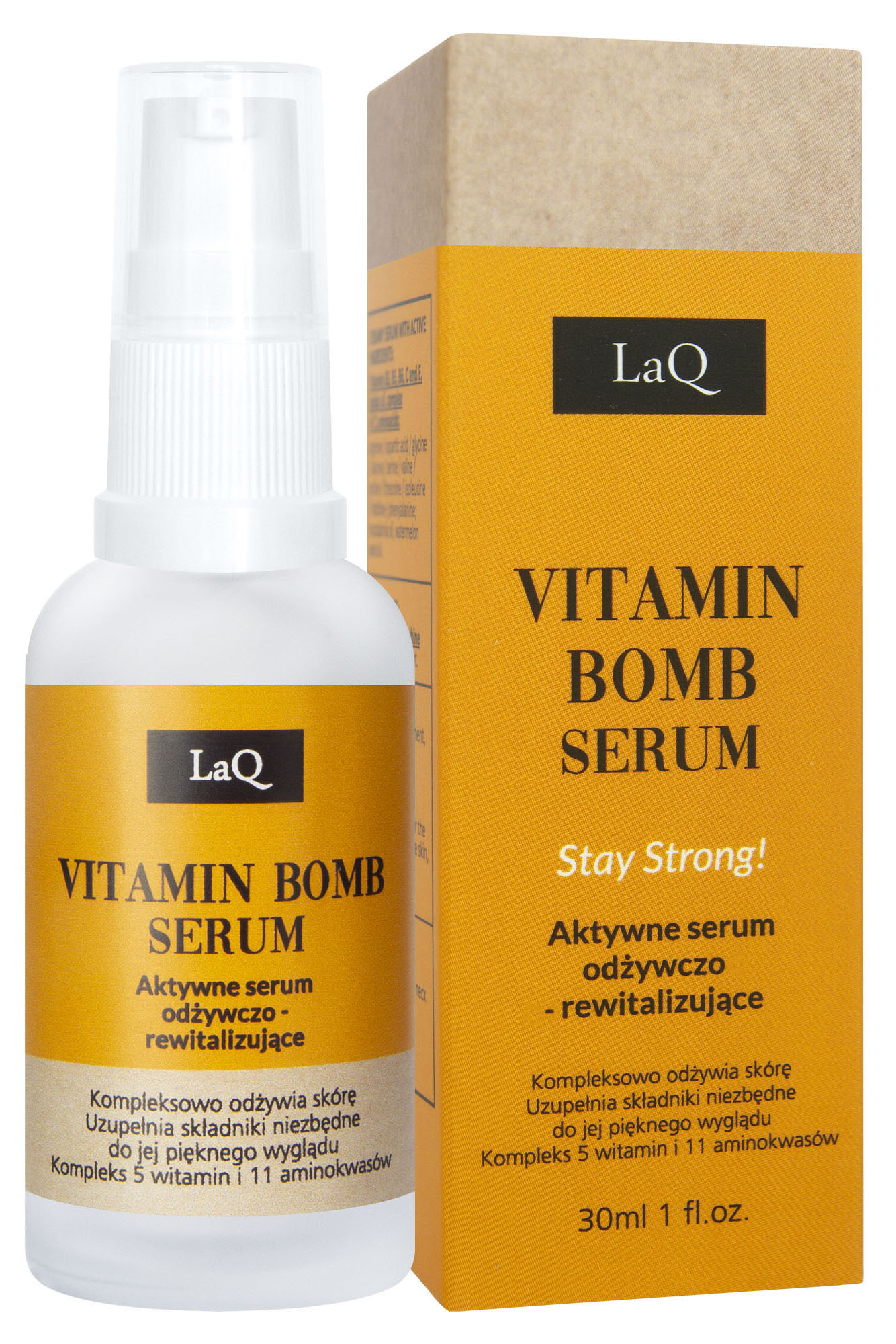 LaQ Vitamin Bomb Serum odżywczo-rewitalizujące, 30 ml zdjęcie