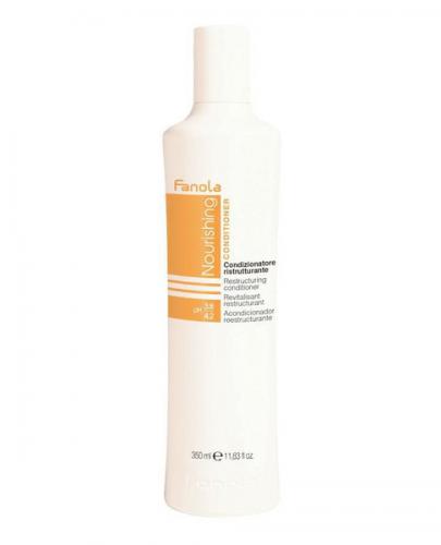 Fanola Nourishing Odżywka rekonstruująca do włosów suchych i po zabiegach - 350 ml - cena, opinie, wskazania zdjęcie