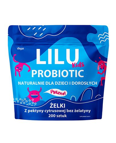 Lilu Kids Probiotic Żelki dla dzieci i dorosłych, 200 sztuk zdjęcie