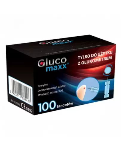Glucomaxx lancety 100 sztuk zdjęcie