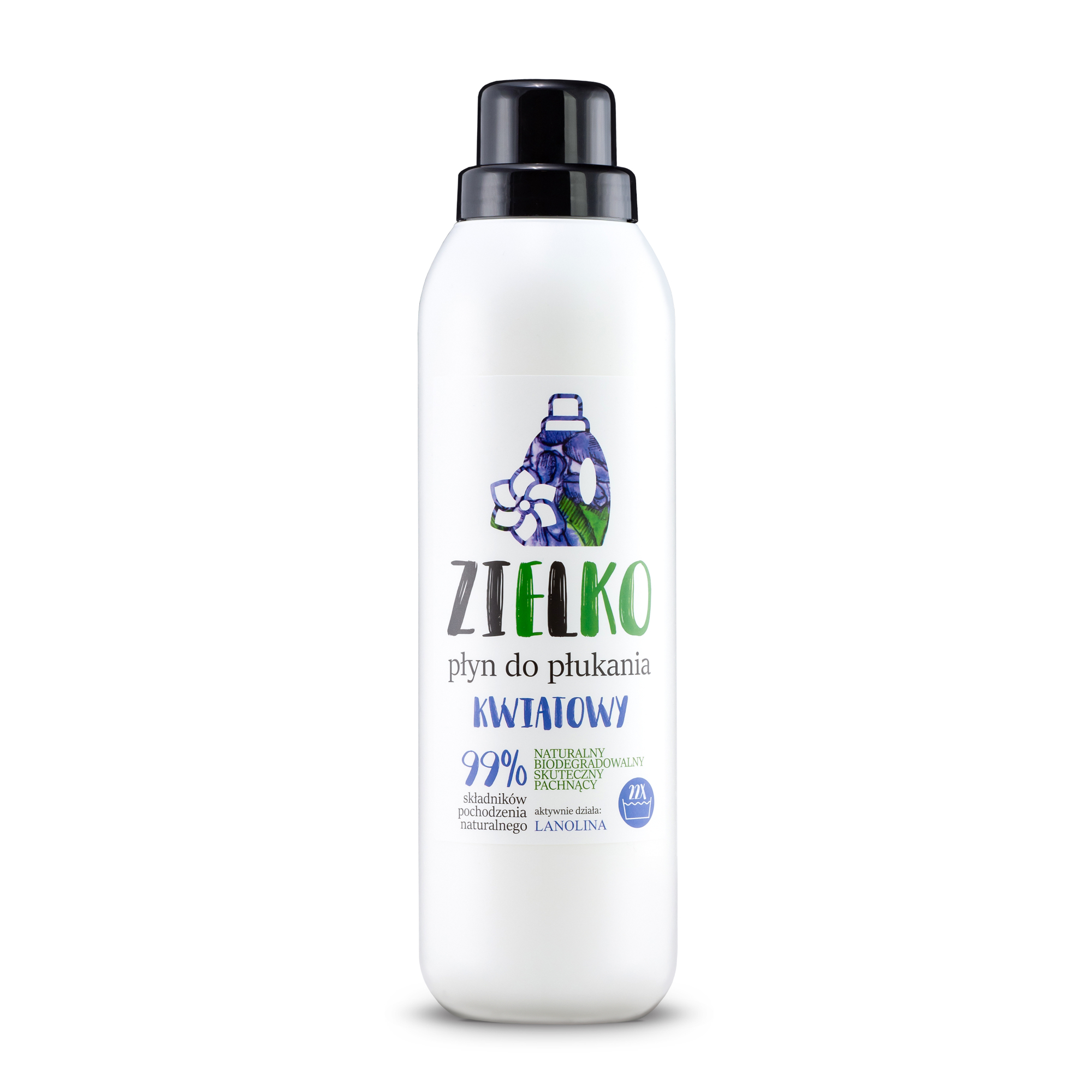 Zielko, Płyn do płukania Kwiatowy, 1000 ml zdjęcie