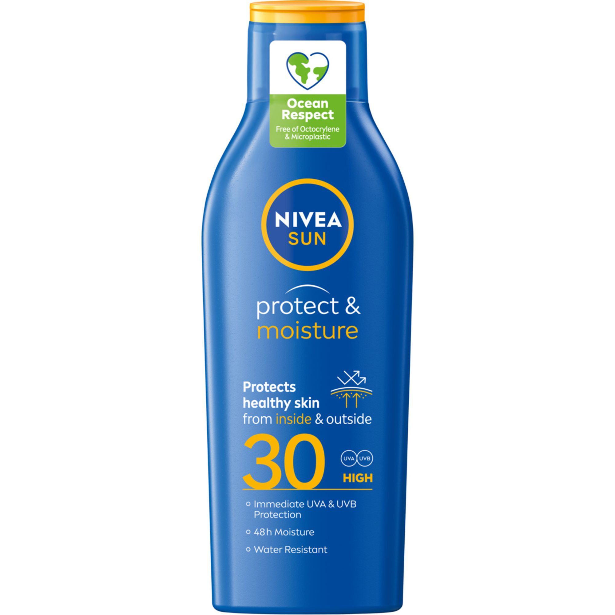 Nivea Sun Protect & Moisture nawilżający balsam do opalania SPF 30 200 ml zdjęcie