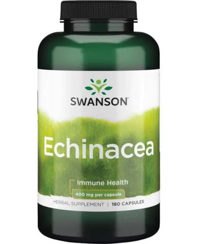 SWANSON Echinacea 400 mg - 180 kaps. Na pobudzenie odporności. zdjęcie