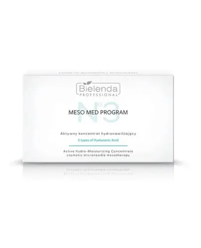 Bielenda Professional, Zestaw aktywnych koncentratów hydronawilżających z 5 formami kwasu hialuronowego, 10x3ml zdjęcie